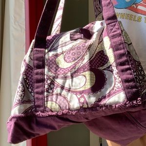 thirty-one purple duffel bag